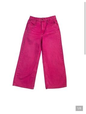 BDG Bright Magenta Wide Leg Jeans